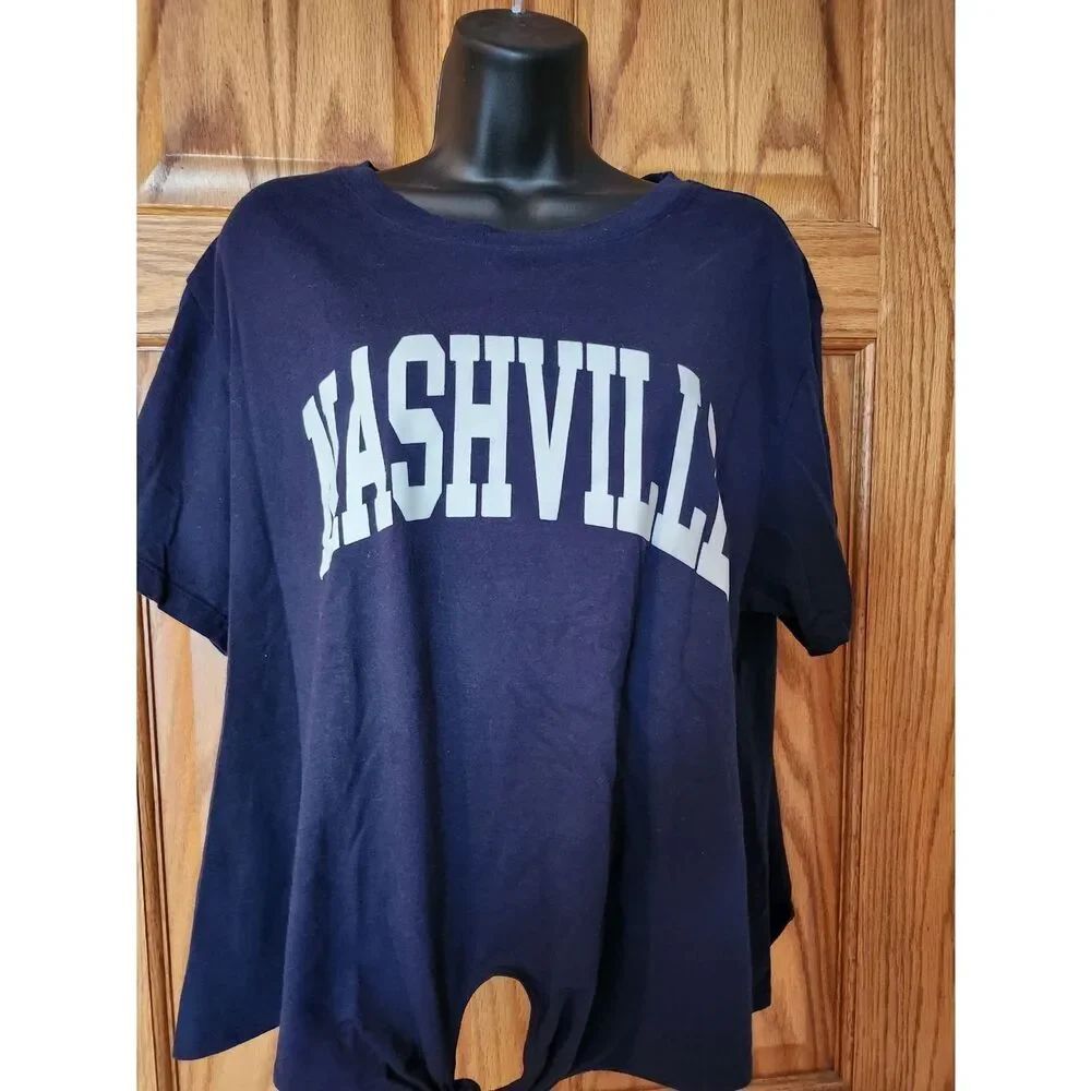 Nashville Navy Graphic Tee